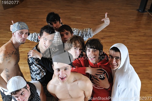 Image of teen group