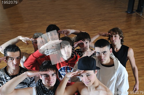 Image of teen  group