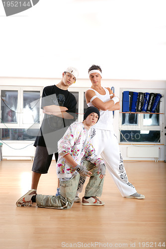 Image of break dancers team