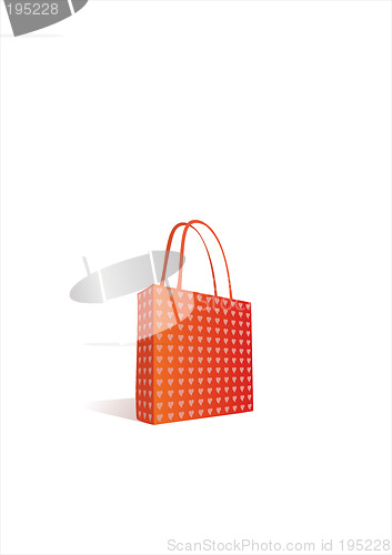 Image of red shoping bag