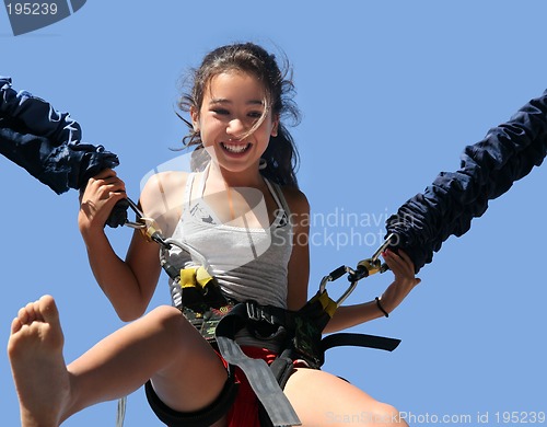 Image of Girl having fun