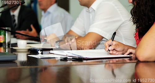 Image of business meeting 