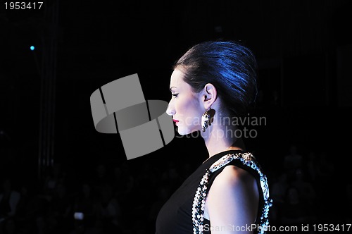 Image of fashion show woman