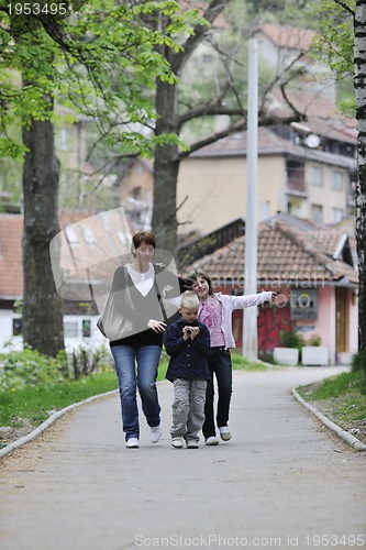 Image of young family outdoor