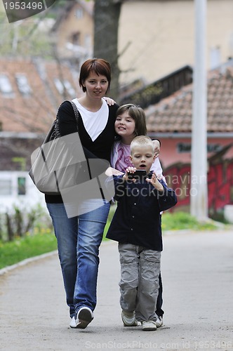 Image of young family outdoor