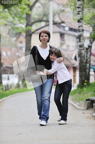 Image of young family outdoor