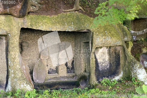 Image of Ancient statues-Matsushima,Japan