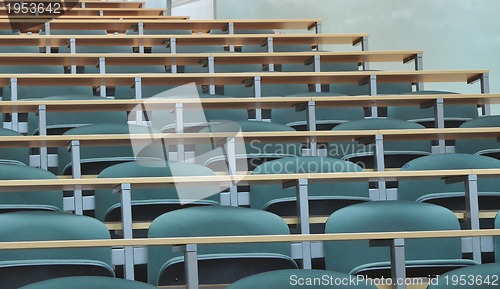 Image of university classroom chair