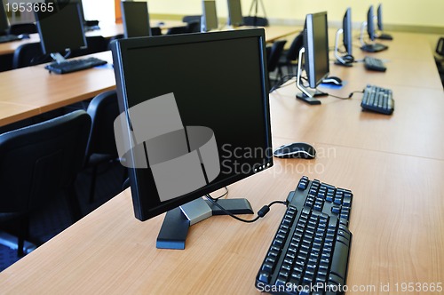 Image of classroom computer