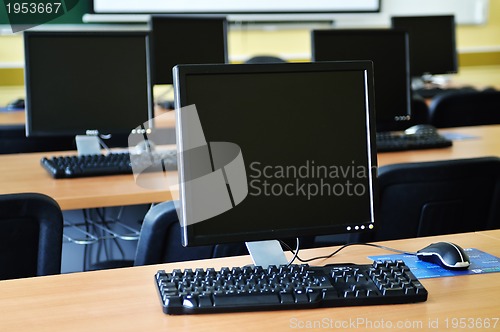 Image of classroom computer