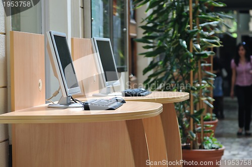 Image of classroom computer