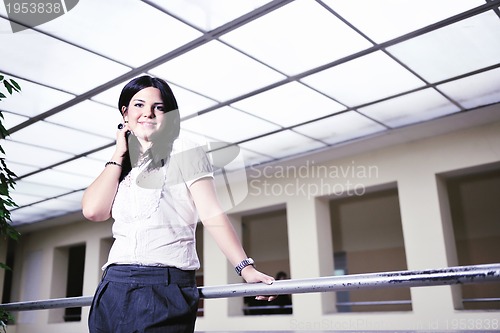 Image of young happy woman