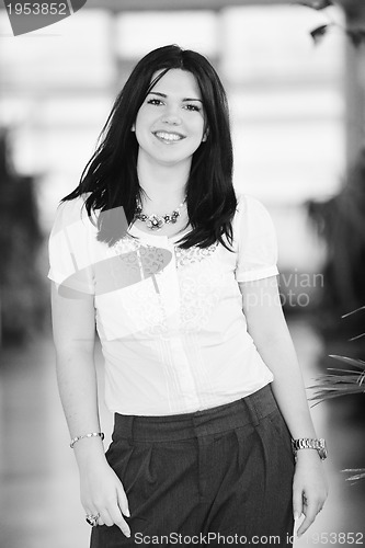 Image of young happy woman