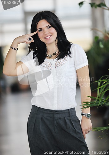 Image of young happy woman