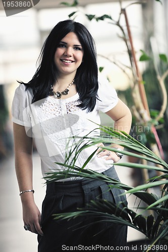 Image of young happy woman