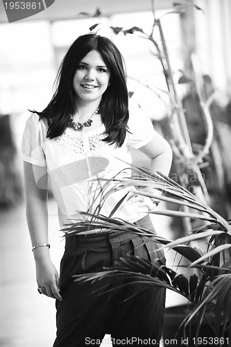 Image of young happy woman