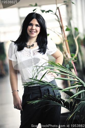 Image of young happy woman