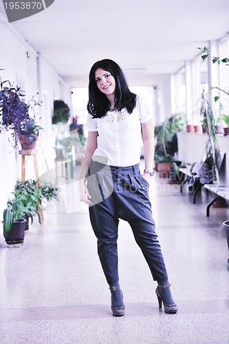 Image of young happy woman