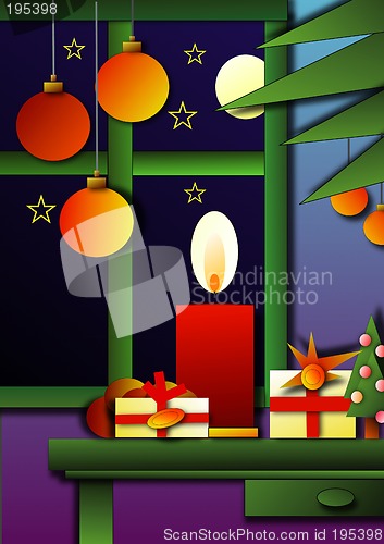 Image of Christmas night