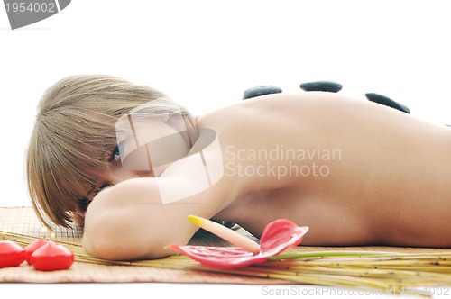 Image of Massage with hot volcanic stones