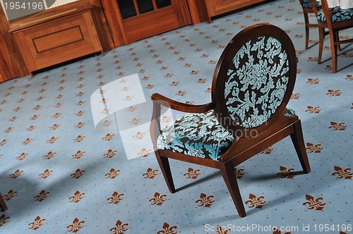 Image of luxury wooden chair