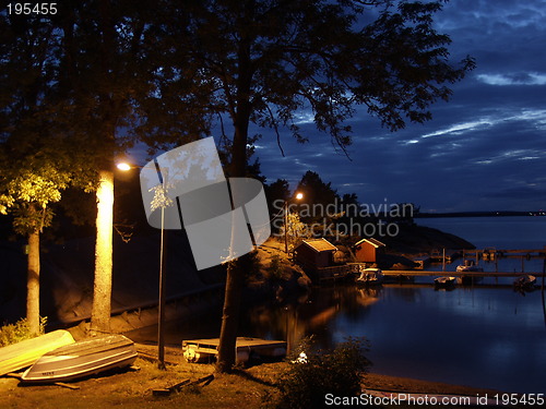 Image of Evening at the  beach