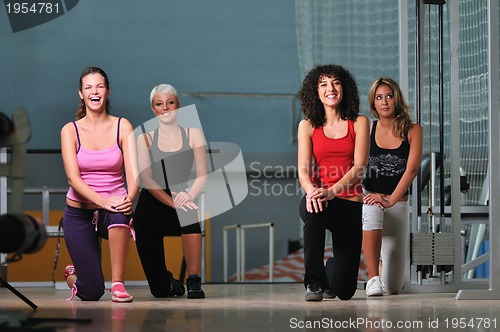 Image of group of wiman working out 