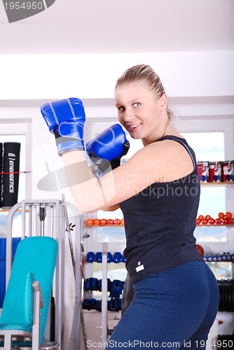 Image of .female boxer