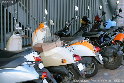 Image of Scooters parking