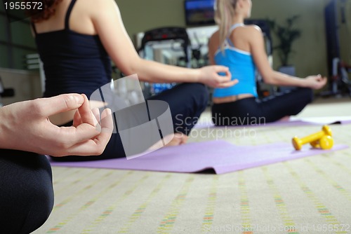 Image of yoga exercise