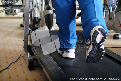 Image of running on a treadmill