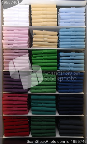 Image of T-shirts  in different colors