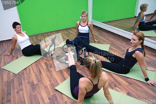 Image of women in a fitness center