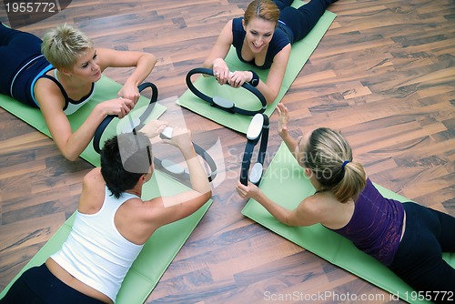 Image of women in a fitness center