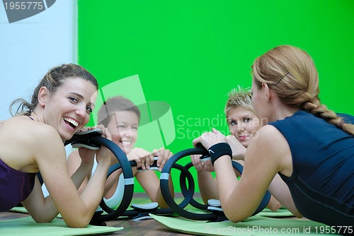 Image of women in a fitness center