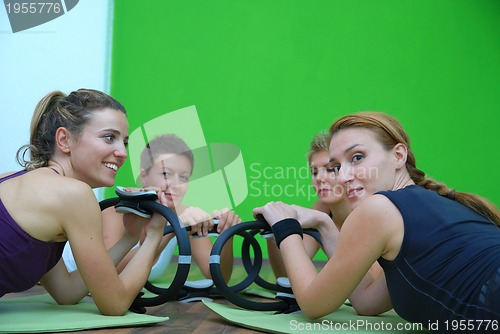 Image of women in a fitness center
