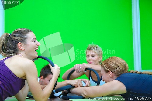 Image of women in a fitness center