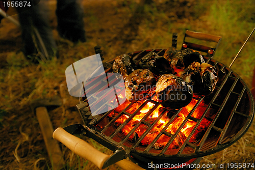 Image of barbecued peppers