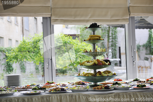 Image of catering food