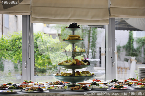 Image of catering food