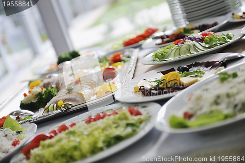 Image of catering food