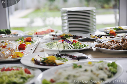 Image of catering food