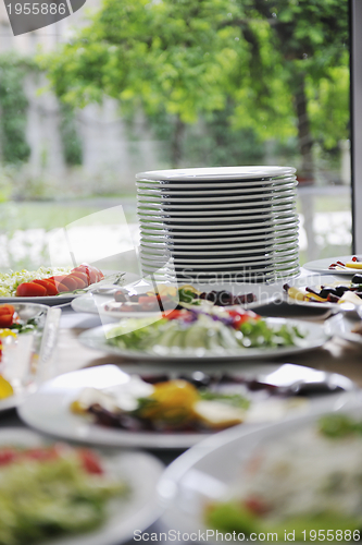 Image of catering food