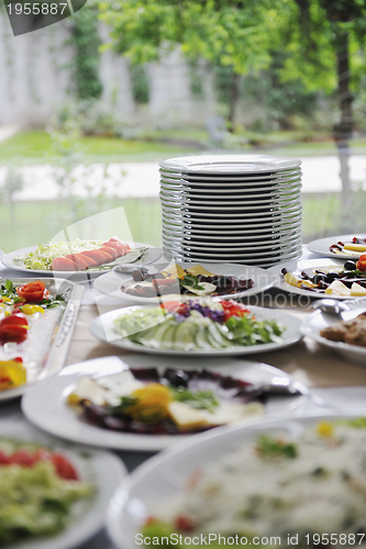 Image of catering food