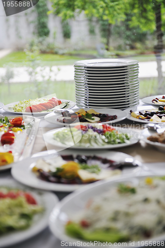 Image of catering food