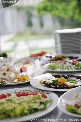 Image of catering food