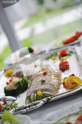 Image of catering food