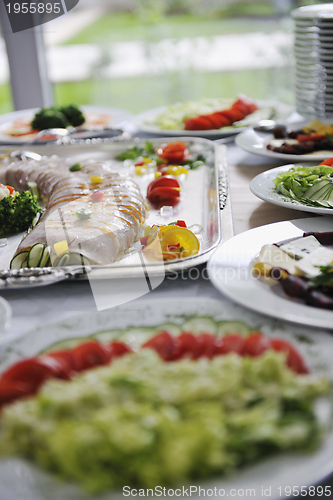 Image of catering food