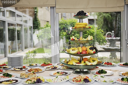 Image of catering food