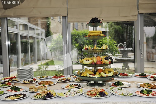 Image of catering food